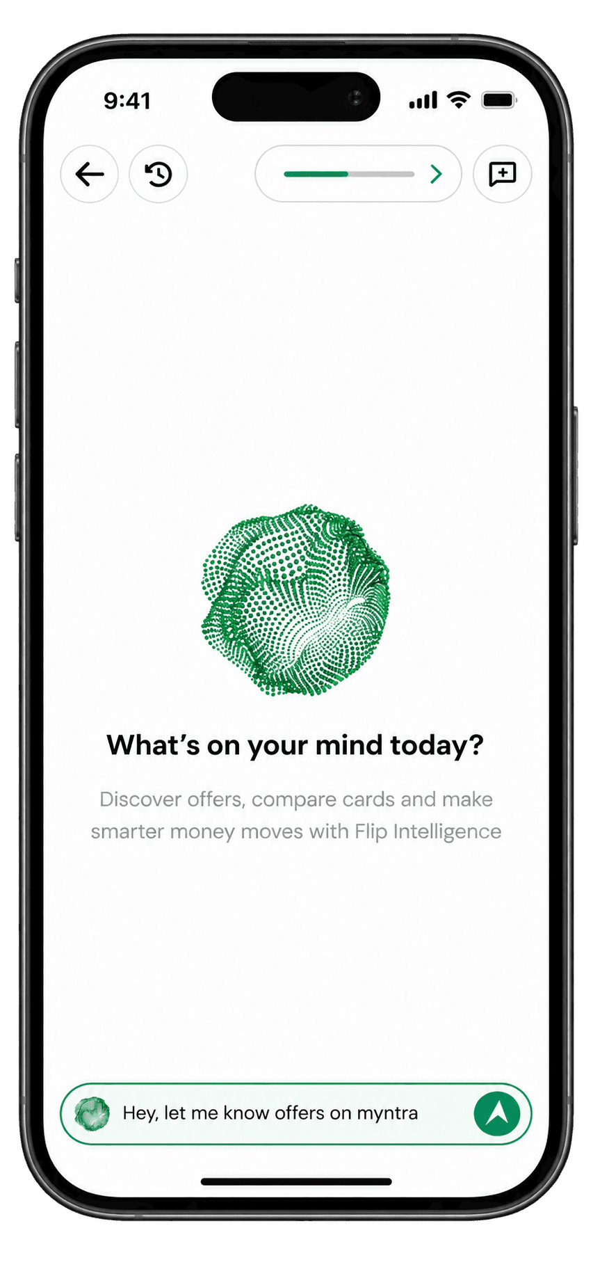 FLIP app screens — FLIP Coins wallet, card spend analysis, and gift card marketplace